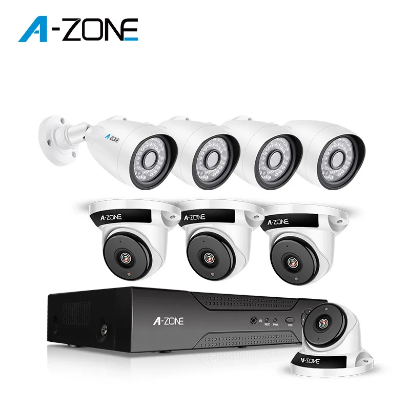 
Waterproof Full Hd 1080P Camera 2Mp Digital Ptz Home Video Security Motorized Cctv Lens System P2p Ahd Dvr Ir Dome Kit 
