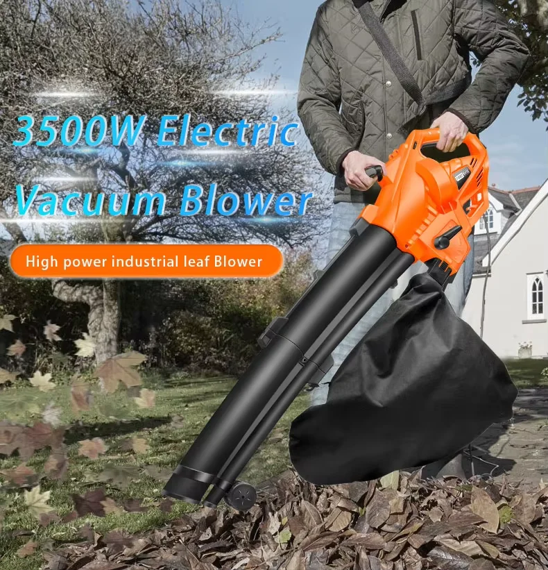 Garden tool portable mini electric leaf blower and vacuum
