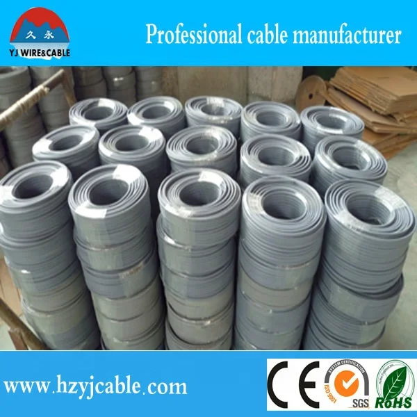 Factory Price 2.5mm Multicore Double Sheath Solid Electrical Cable, 1.5mm PVC Jacket Electrical Wire