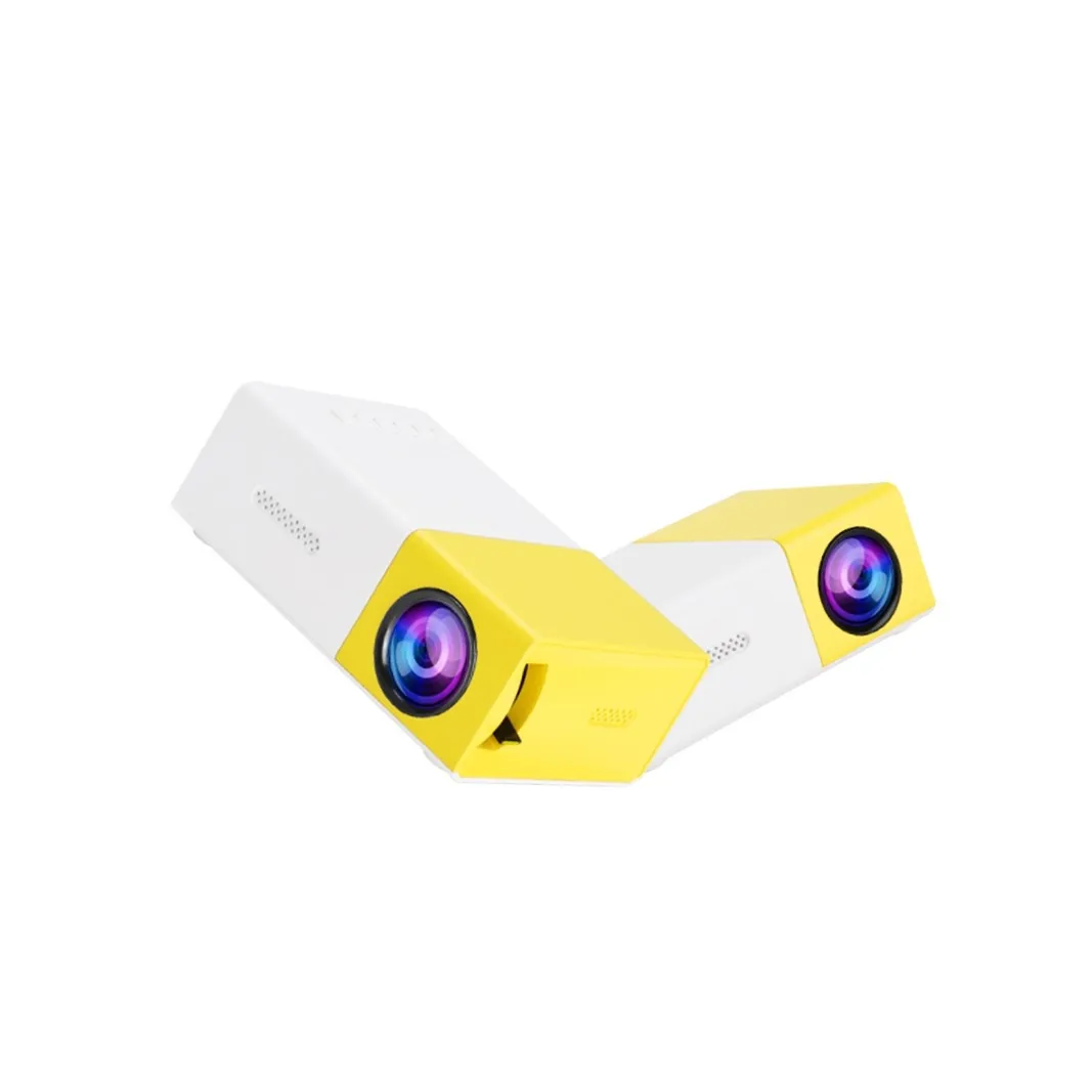 Портативный светодиодный мини-проектор YG300 с ЖК-дисплеем