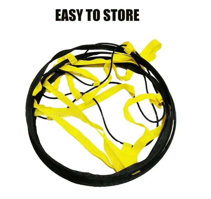 Speed Training Portable Football Soccer Round Circular Agility Speed Ladder