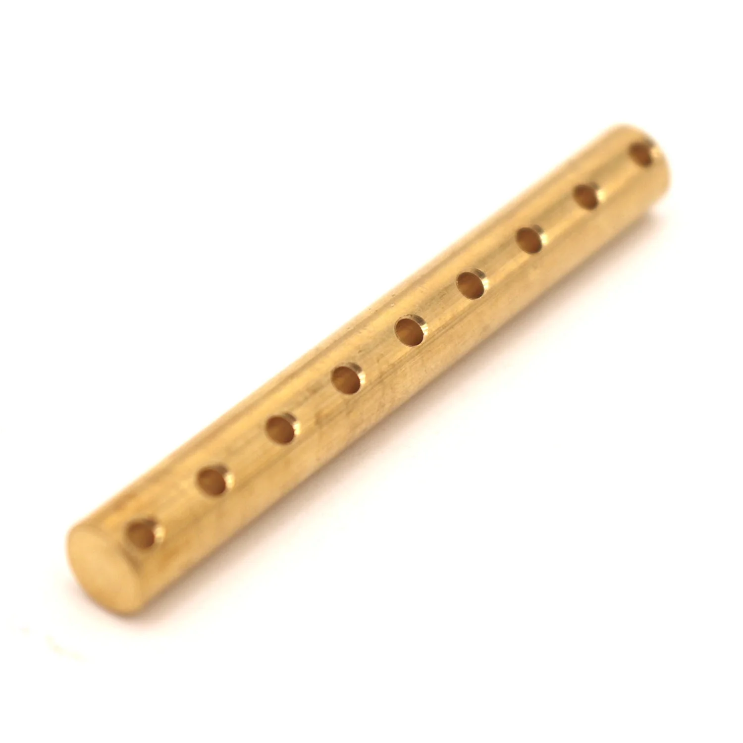Custom CNC Machining Services for Brass Parts 3D Model Precision Lock Cylinder Pin Shaft Holes Hardware Accessories Drilling