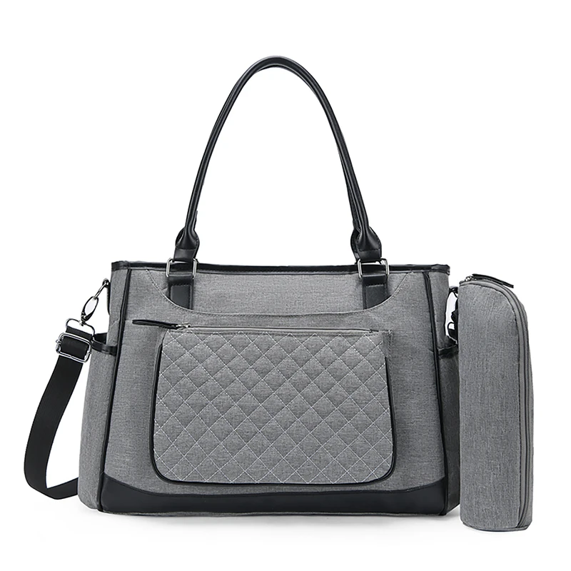 Large Travel Diaper Tote baby organiser bag for Mom and Dad, Multifunction Baby Bag for Boys and Girls with Urine pad