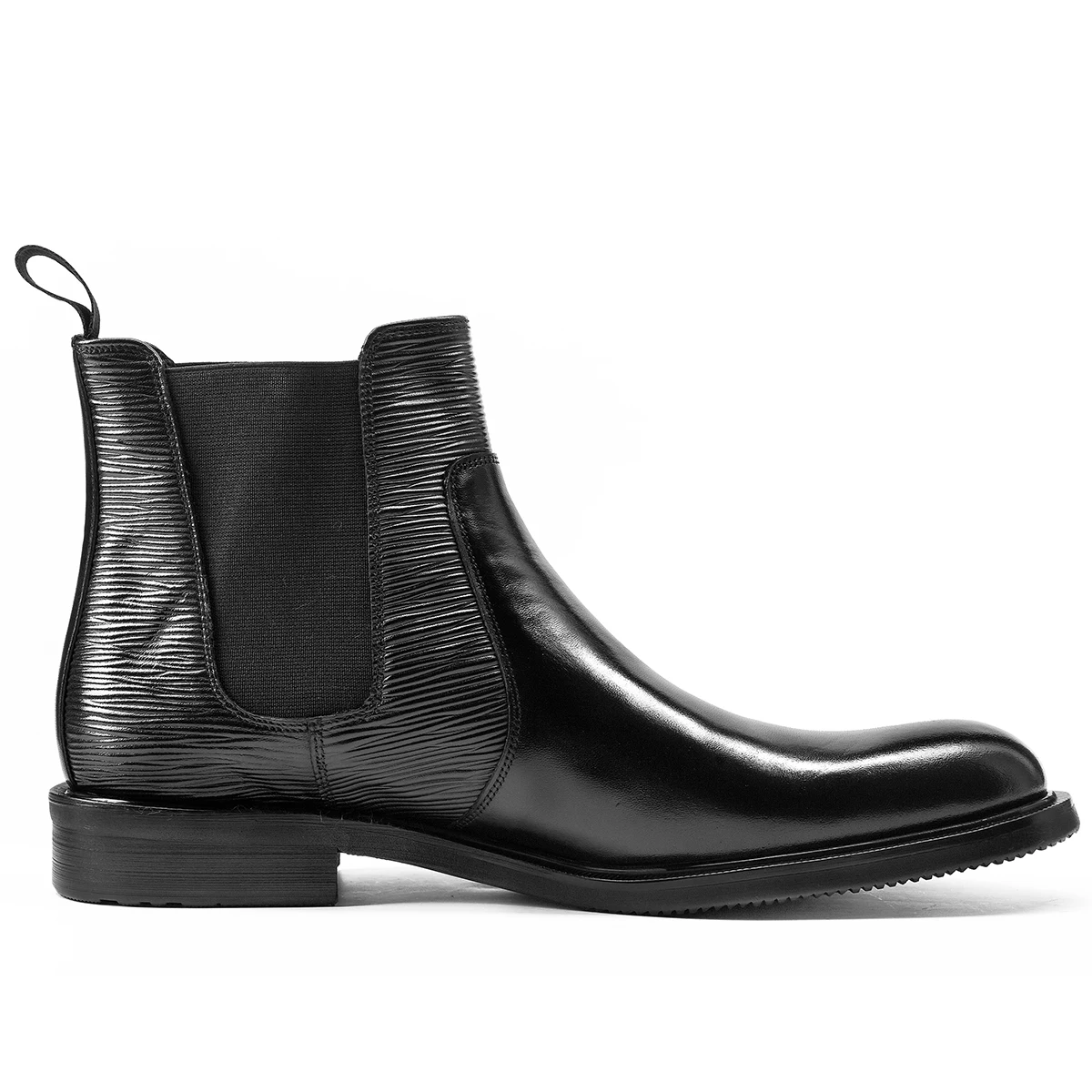 Best selling alibaba RTS men real leather loafers shoes chelsea boot