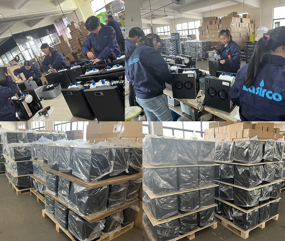 Охладитель воды мощностью 1/2 л.с., охлаждающее оборудование с фильтром и насосом, охлаждающее до 40F, доступно как 220 В, так и 110 В