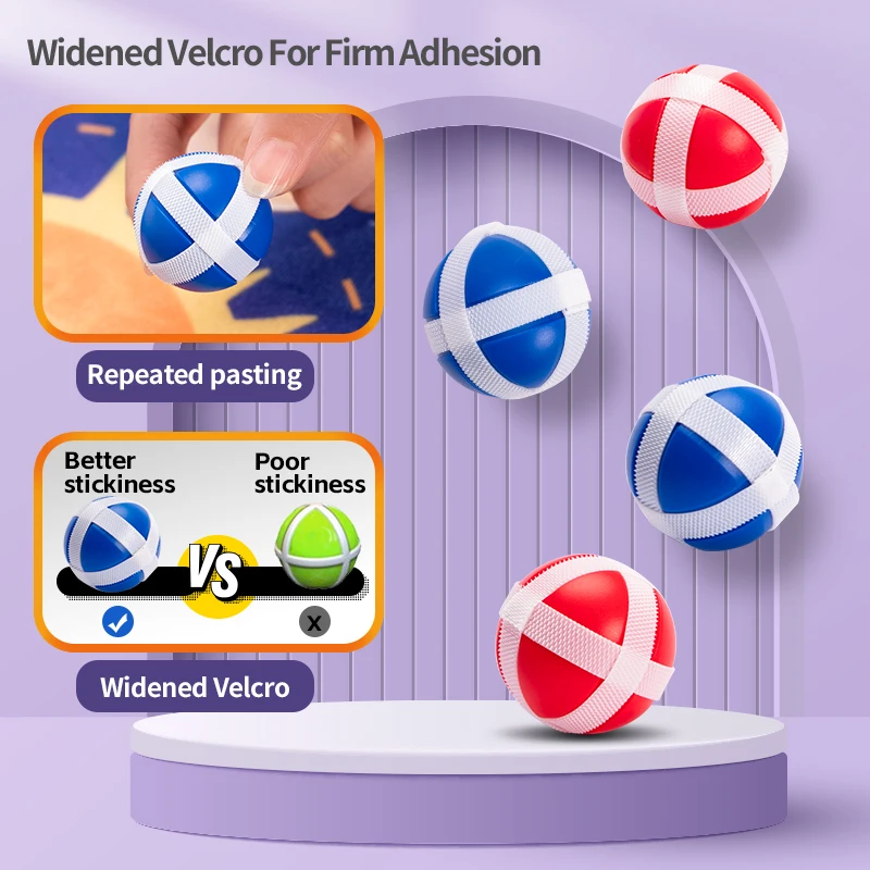 3 in 1 kids dart board game double sided with sticky balls indoor sport outdoor fun family game toys