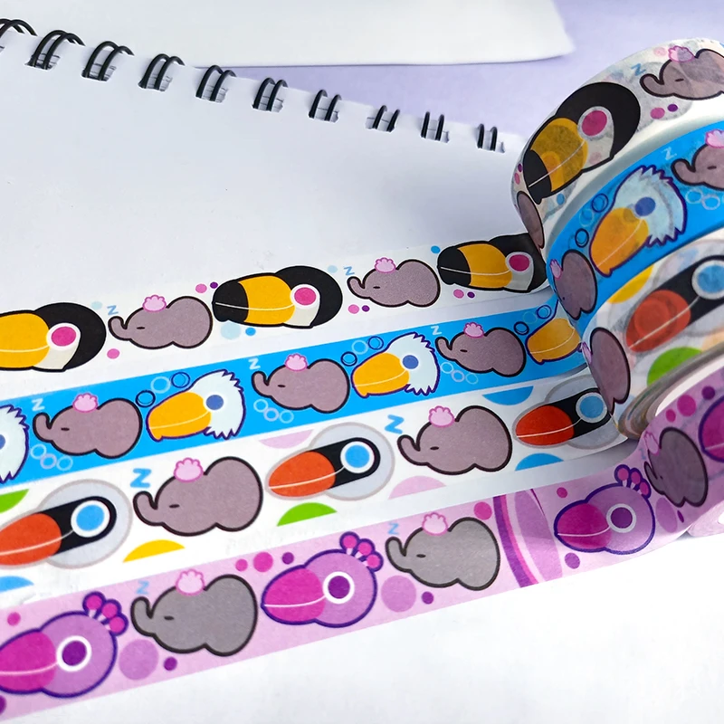 Free sample wholesale custom gold foil postage stamp washi tape printing suppliers