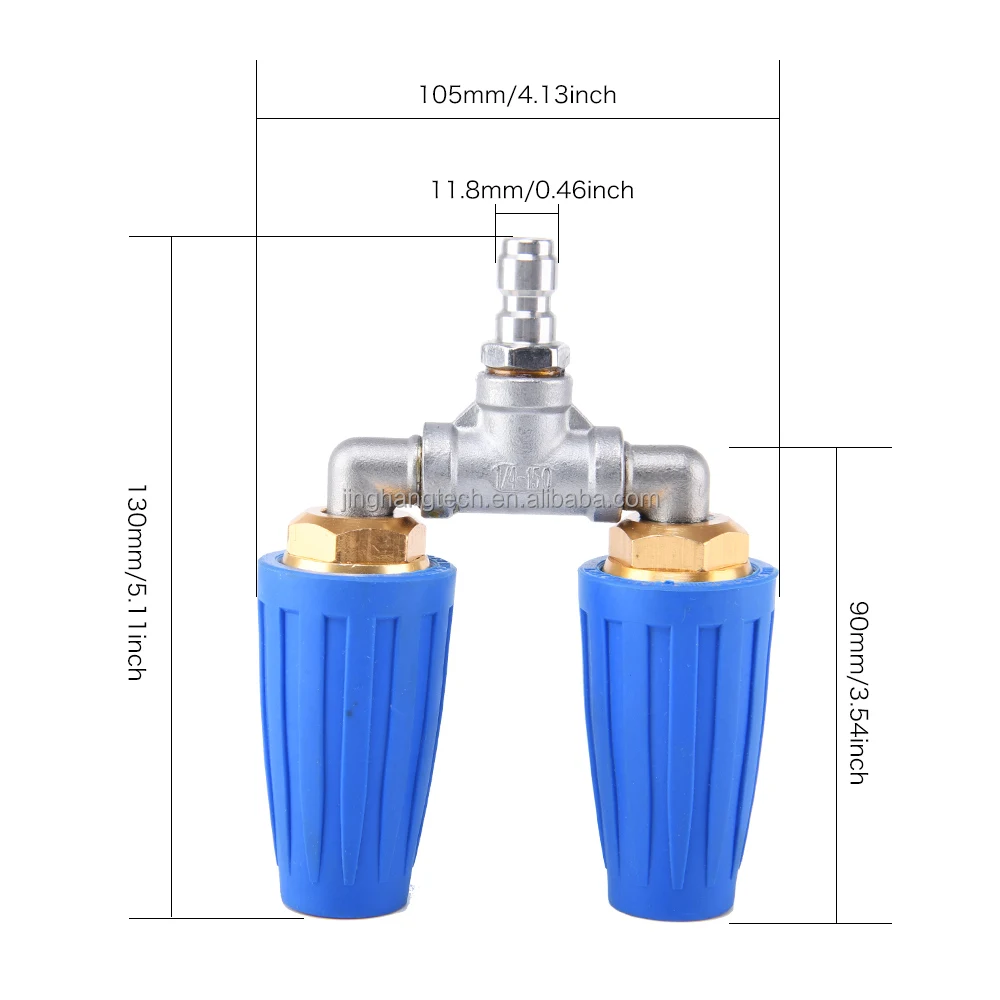 JH 3000 psi 3600 4000 Распылительная насадка для распыления воды с двойным турбонаддувом мойки давления