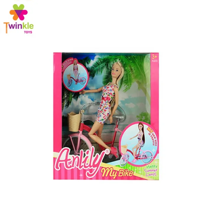 Twinkle toys 11.5 inch plastic doll for kids