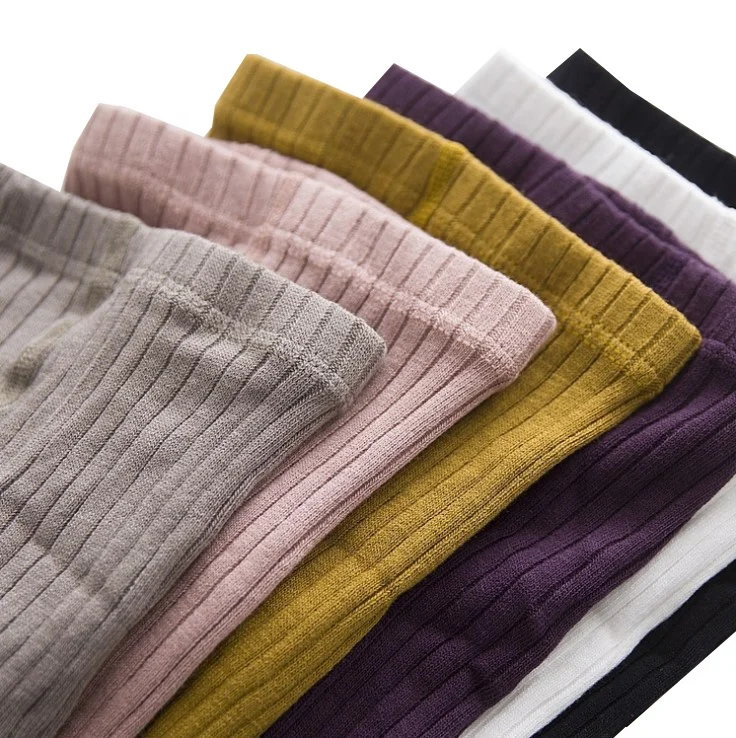 
Baby Girls Legging Pant Footless Knit Tight Pantyhose Stocking 