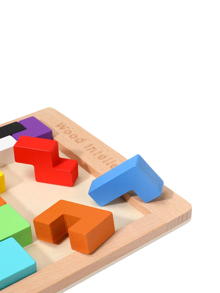 Factory Price Classic Russian Puzzle Board Educational Wooden Toy for Kids Preschool Learning