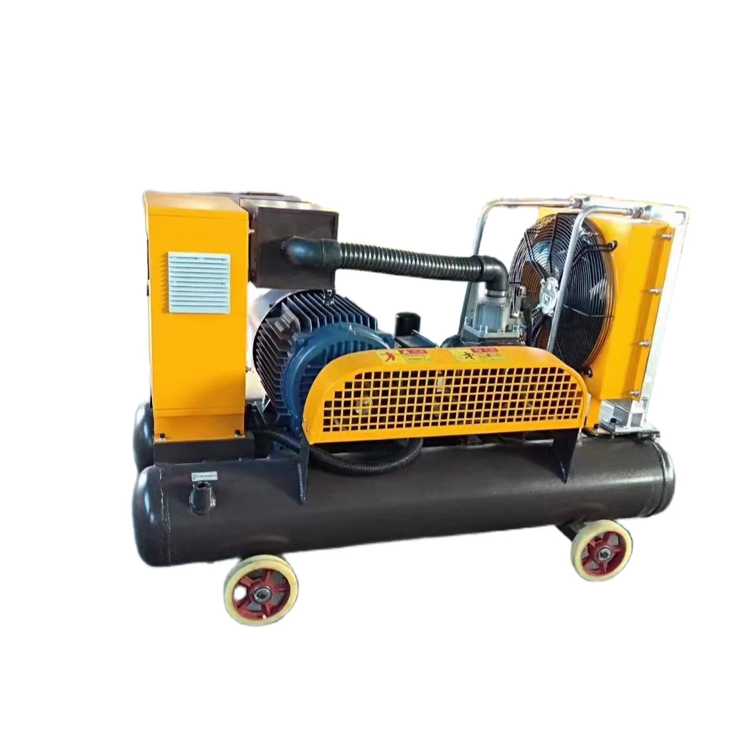 electric and diesel screw type air compressor for sand blasting
