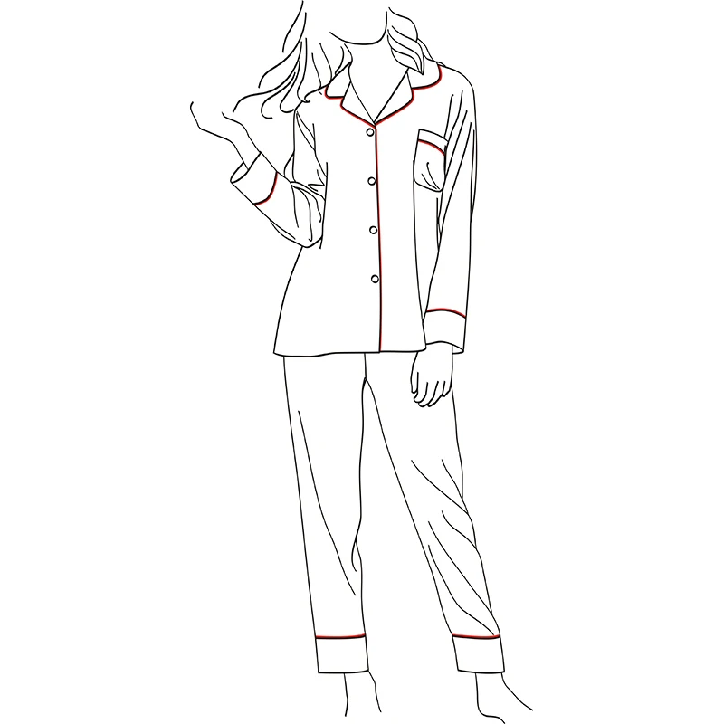 Factory Amazon top seller womens pajama sets 2 piece luxury cozy pajama set