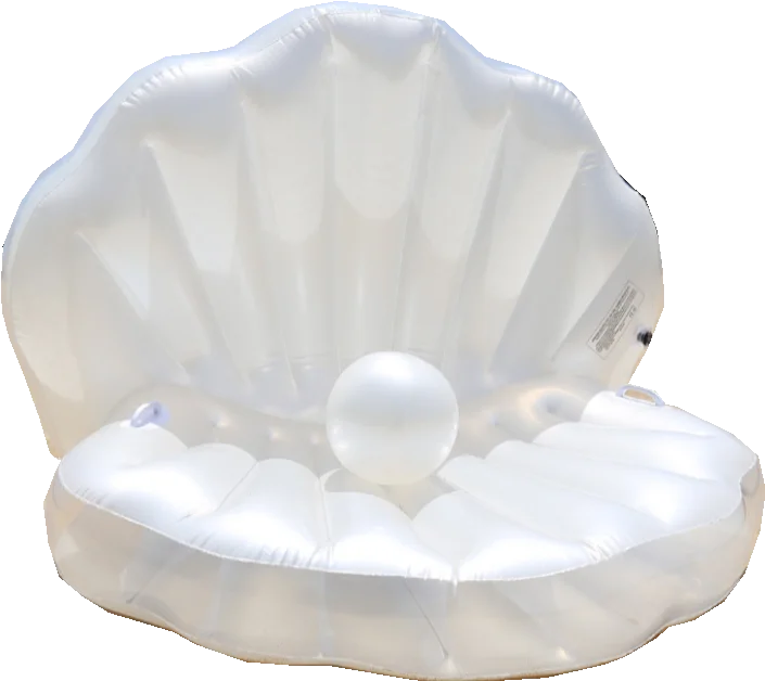 
Inflatable Float Colossal Sea Shell Float Bed Row Cushion For Beach Seaside Water Sofa Water Floating Row 