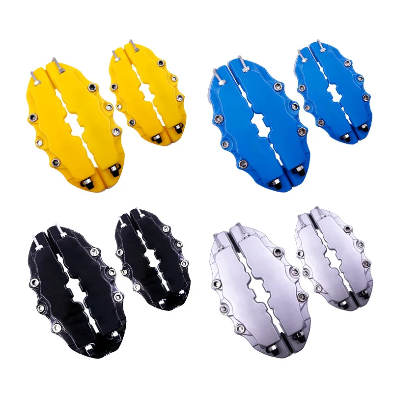 High Temperature Braking Coating S M L All size Aluminum ABS 8 piston brake caliper cover for brake caliper mercedes