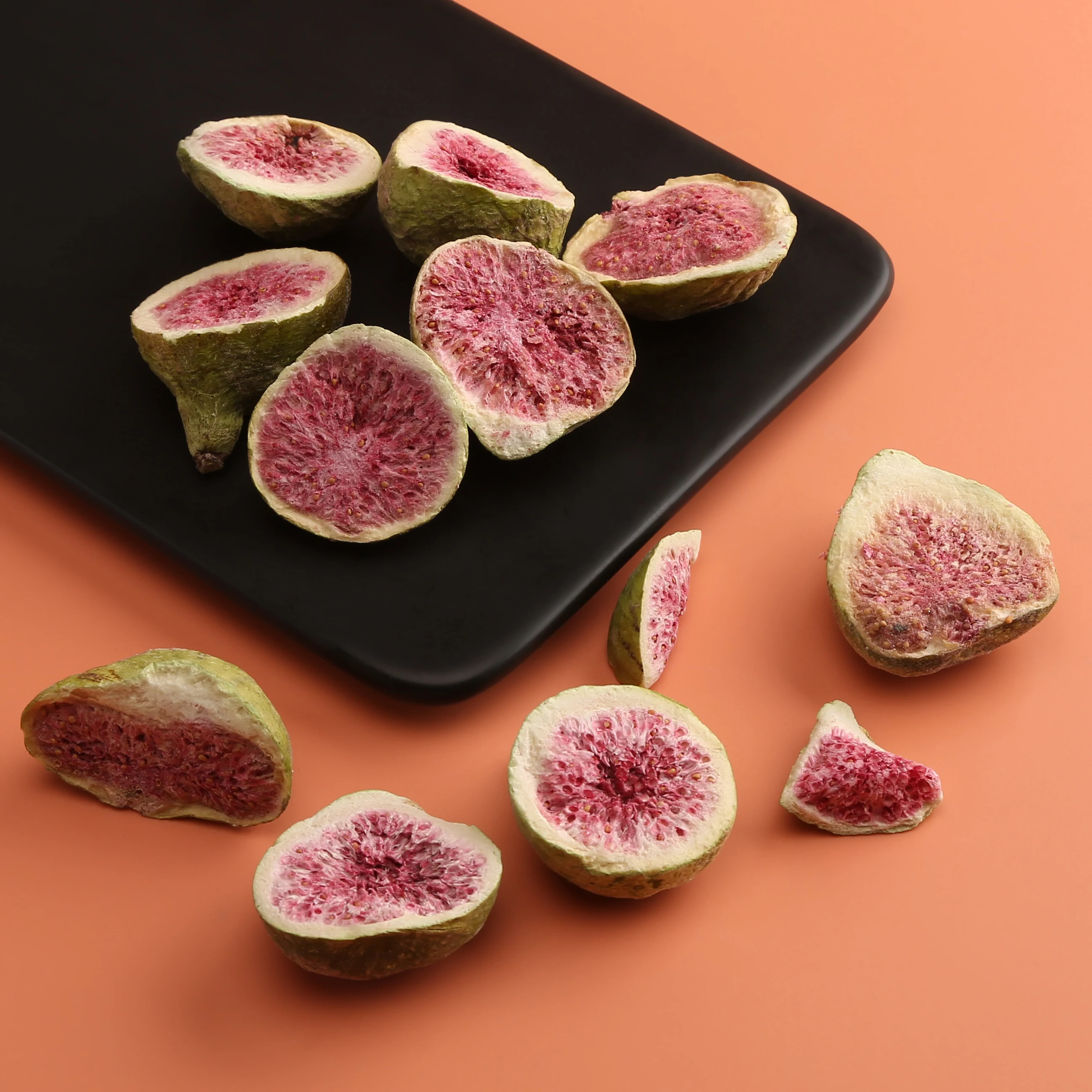 Freeze Dried Fig Piece Whole Nutrition Healthy Leisure Sweets Delicious Food Wholesale Freeze-dried Fruit
