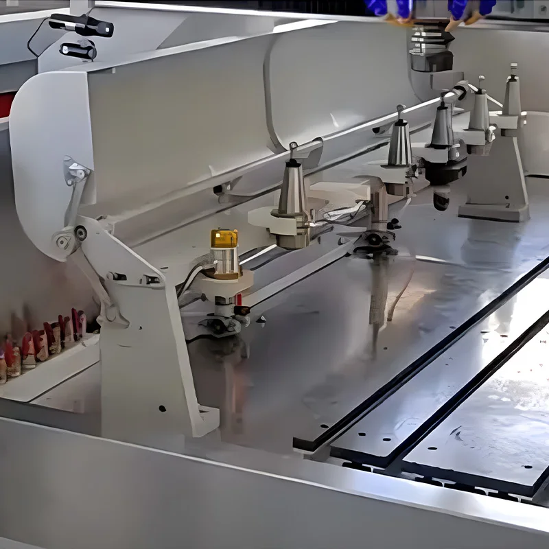 GANGER CNC Machinery Automatic stone countertop edge profiling and polishing machine CNC 3 Axis Stone Processing Center