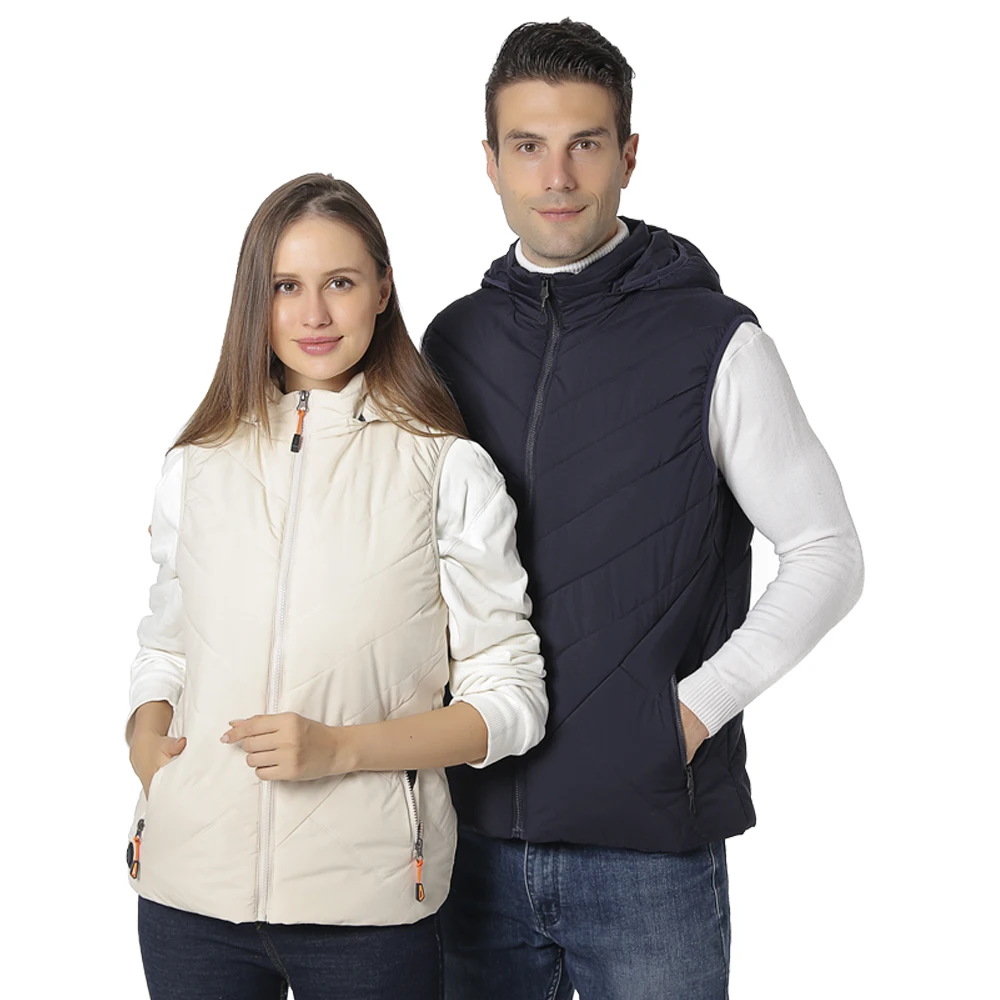Heated Clothing Warm Calor Chaleco Gilets Chauffants Veste Chauffante Thermal Electric Jackets USB Heated Vest With Battery Pack