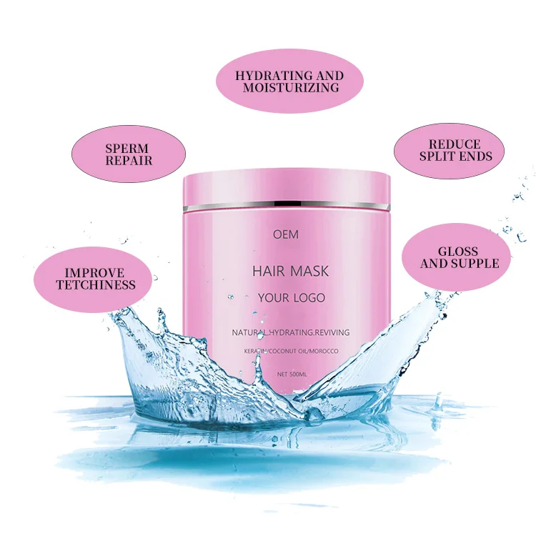 
OEM Private label herbal hair treatment keratin coconut oil morocco hair treatment 