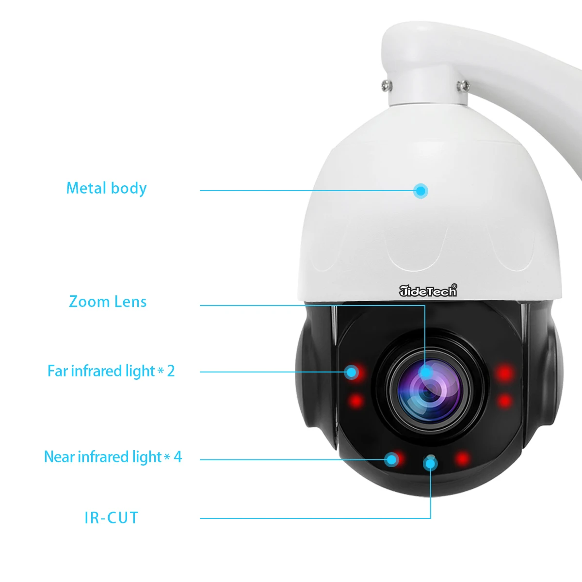 1080P 5MP 8MP PTZ POE IP Camera 20X Optical Zoom Outdoor CCTV Security PTZ Camera Night Vision 200M H.265 P2P View