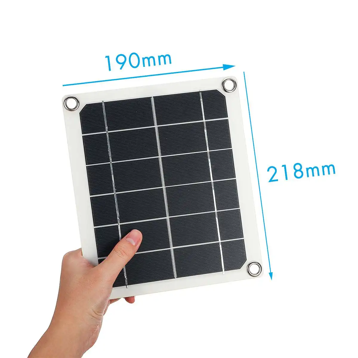 Solar Panels 5W for USB Charging Sun Power Small Size Inverter and Solar Panel Manufacturers Solar Battery Charger
