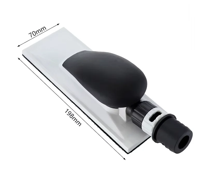 L-HT2274 Hand Sander Self-adhesive Dust Free 70*198mm Sanding Block Handle for Abrasive car and wood