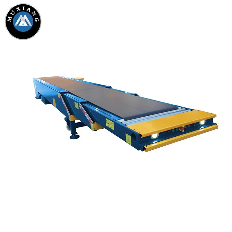 Multi-Stage Telescopic belt Conveyor inclined conveying machine system for loading unloading cargo in factory warehouse