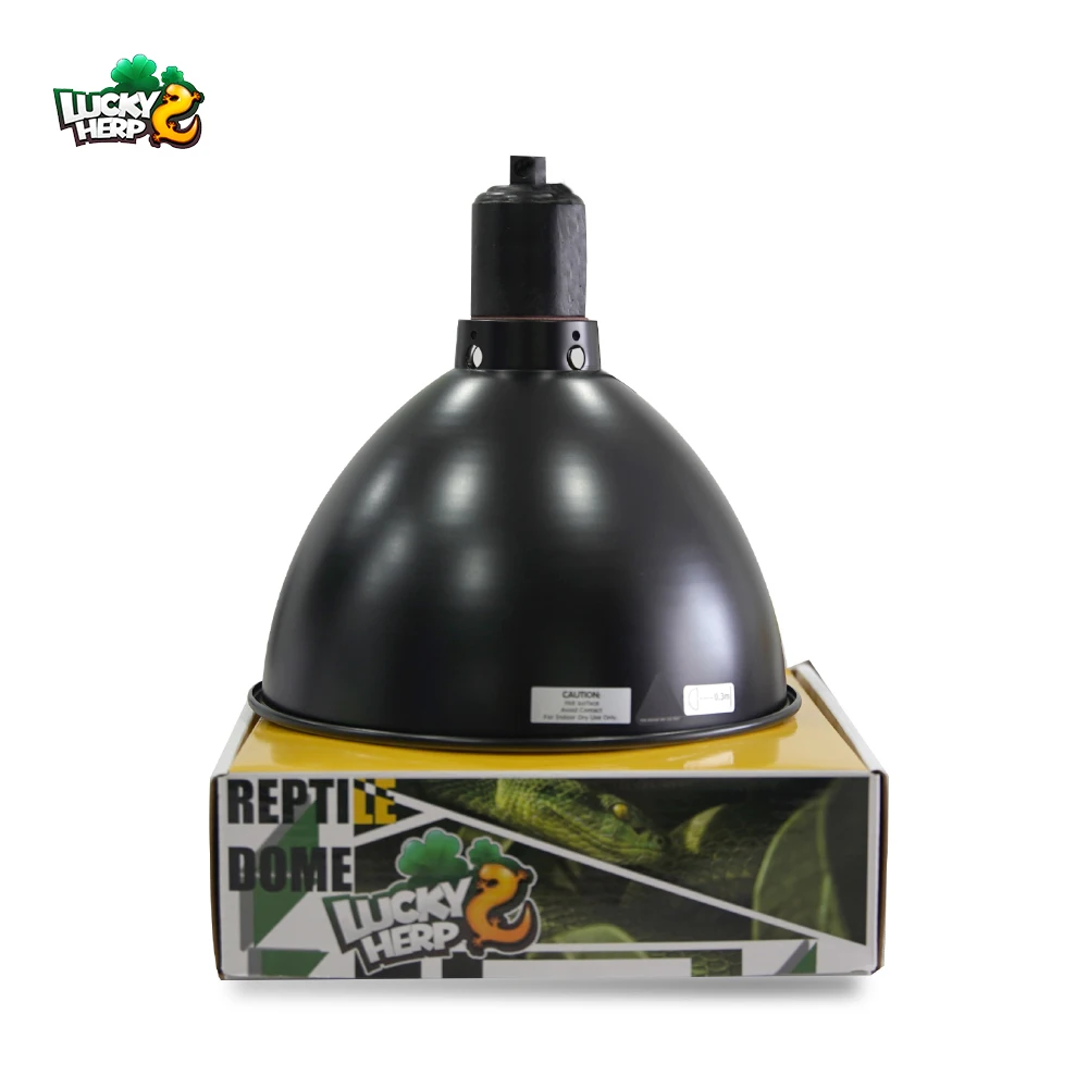 Reptile UVA/UVB/Heating Lamp/Solar Basking Bulb Lampshade Halogen Lamp Protector for Reptiles