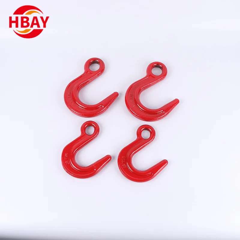 Large Opening Lifting Hook Alloy Steel Round Eye Lifting Hook Sets of Lifting Slings Combined Hooks