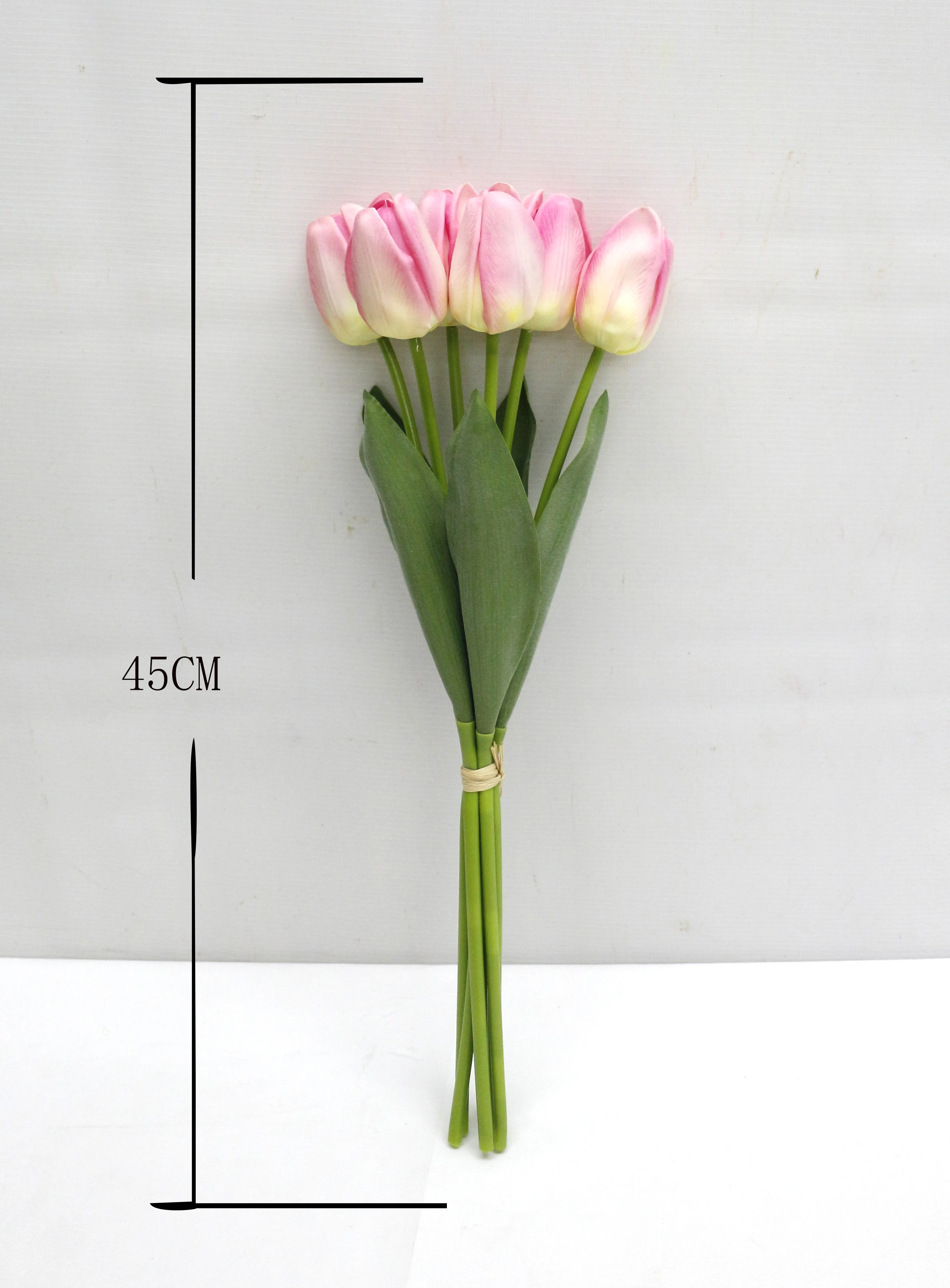 2022 silk mini tulip bushes big tulip artificial tulips from silicone wedding flower