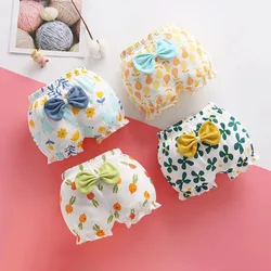 Bear Leader 4Pcs Baby Girls Underwear ComfortSoft Waistband Boxer Briefs Cotton Panties Cute Panties Polka Dot Stripe Underwear