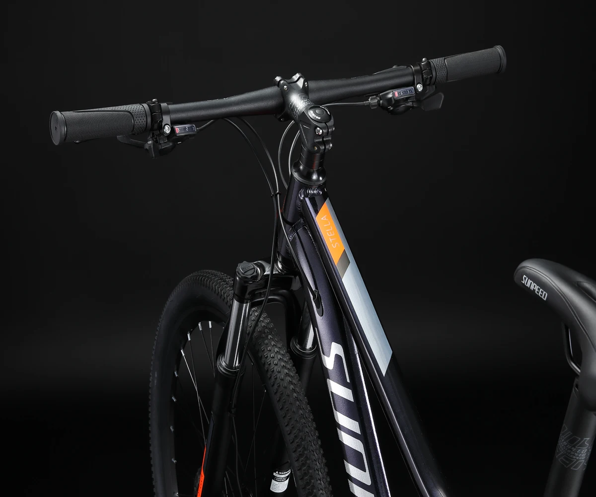 SUNPEED STELLA Women/Adult Hardtail Mountain Bike 27.5-Inch Wheels 24-Speed Twist Shifter 13.5 to 17-Inch Lightweight Aluminum