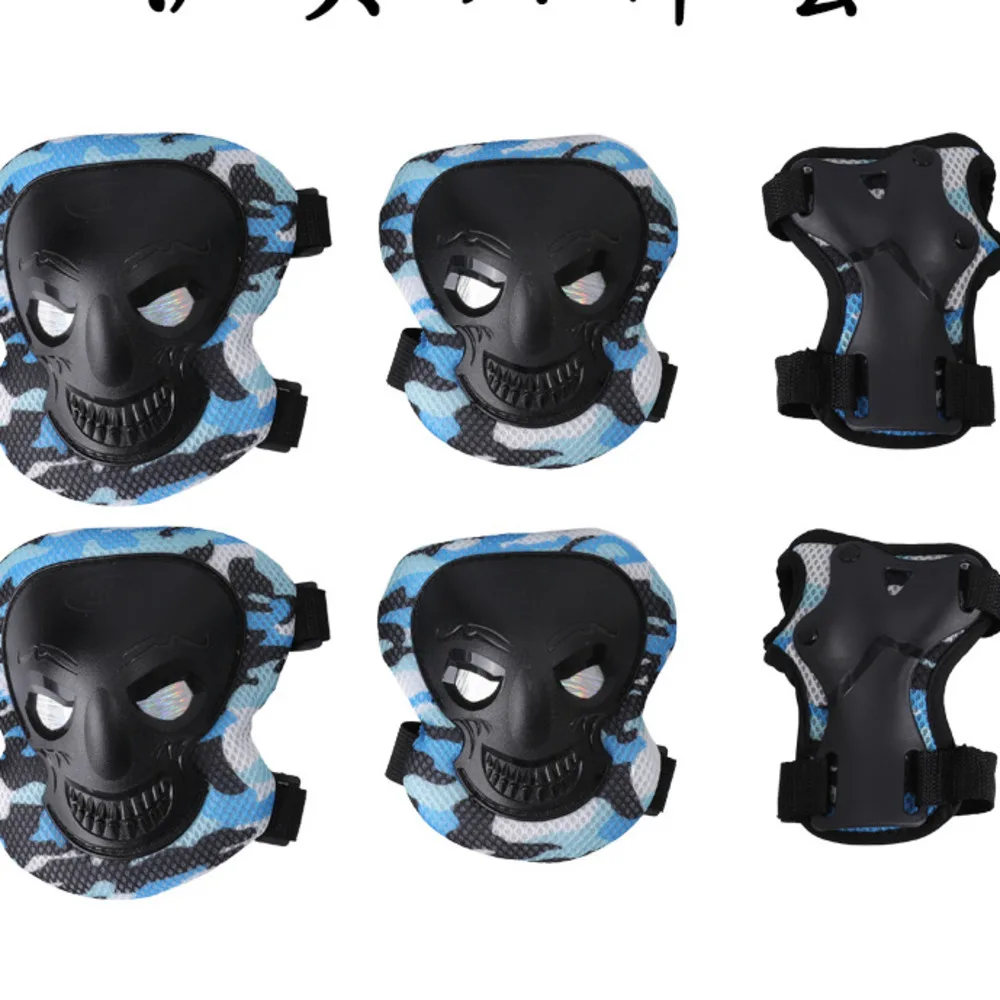 Bulk Thickened Private Mold 6-Piece Set Of Sports Safety Outdoor Protective Equipment To Breathable Roller Skateboard