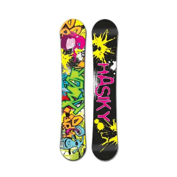 Hasiky OEM Customized Top High Quality Twin-Tip All Mountain Snowboards For Piste Snowboarding