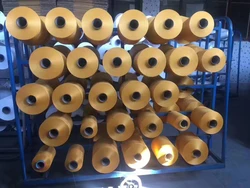 50D to 600D yellow low elasticity winding wire Recycled  DTY  yarn