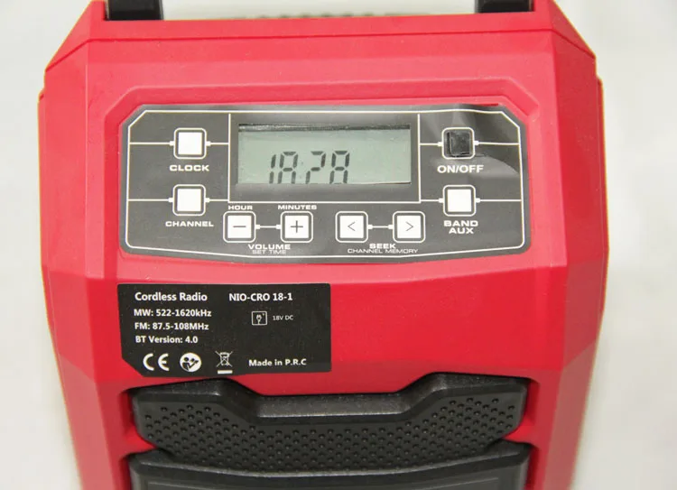 
N in ONE 18V Cordless wireless jobsite radio 