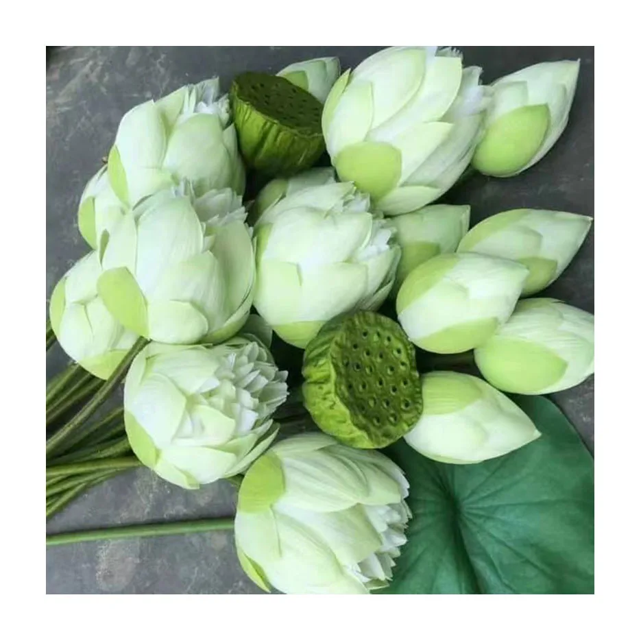 Cheap factory price,lotus leaf  hot selling artificial lotus flower, lotus, home decoration