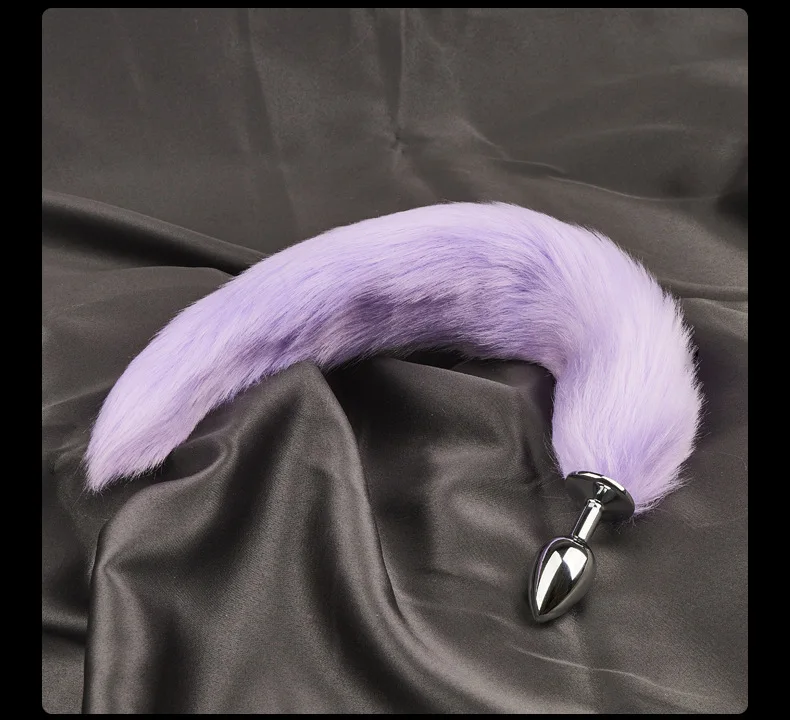 Sexy Multi Color Fox Tail Anal Butt Plug Sex Toys for Women Men Trainer Butt Plug Cosplay