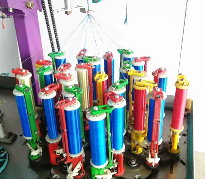 100 Type 26 Spindle High Speed Logo Spares Small Automatic Braided Rope Weaving Machine