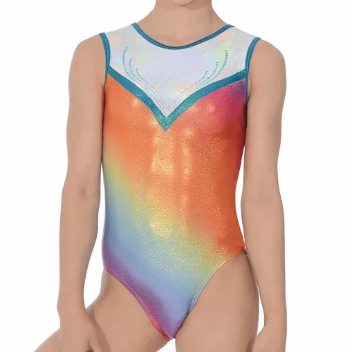Ace Sports Custom Multi color Sublimated Printing Performance Leotards Girls Gymnastics wear Ballet Leotards Dance Wear
