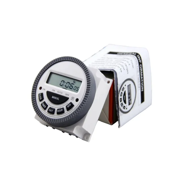Industrial 12V DC LCD Digital Power Programmable timer Electronic time switch For washing machine