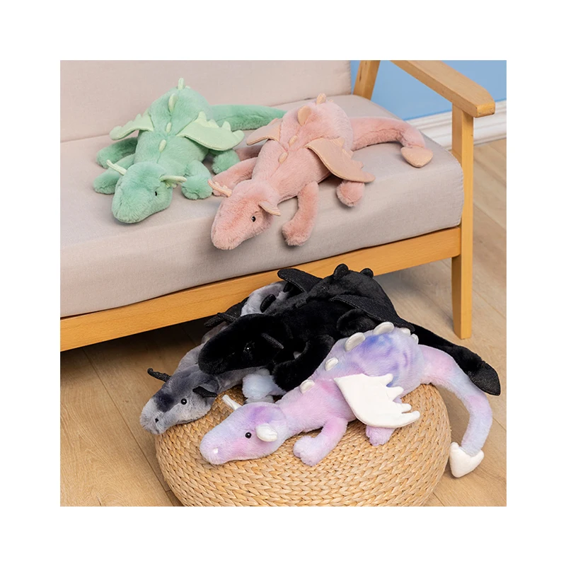 OEM baby sleeping pillow flying dragon cute birthday gift soft wholesale dinosaur plush toy plush dinosaur toy stuffed dragon