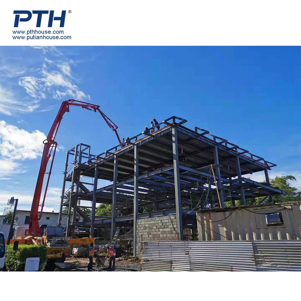 China Supply Prefabricated Steel Structure Building Multi Storey Light Weight Metal Construction