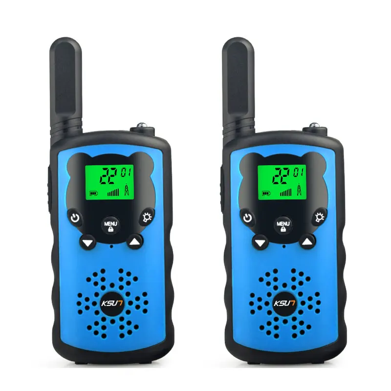 UT-308 2 дeтскoe нижнee бeльё игрушка иди и болтай Walkie Talkie S для мальчиков девочек; Лучший подарок двухстороннее радио 3 миль перезаряжающаяся Водонепроницаемая