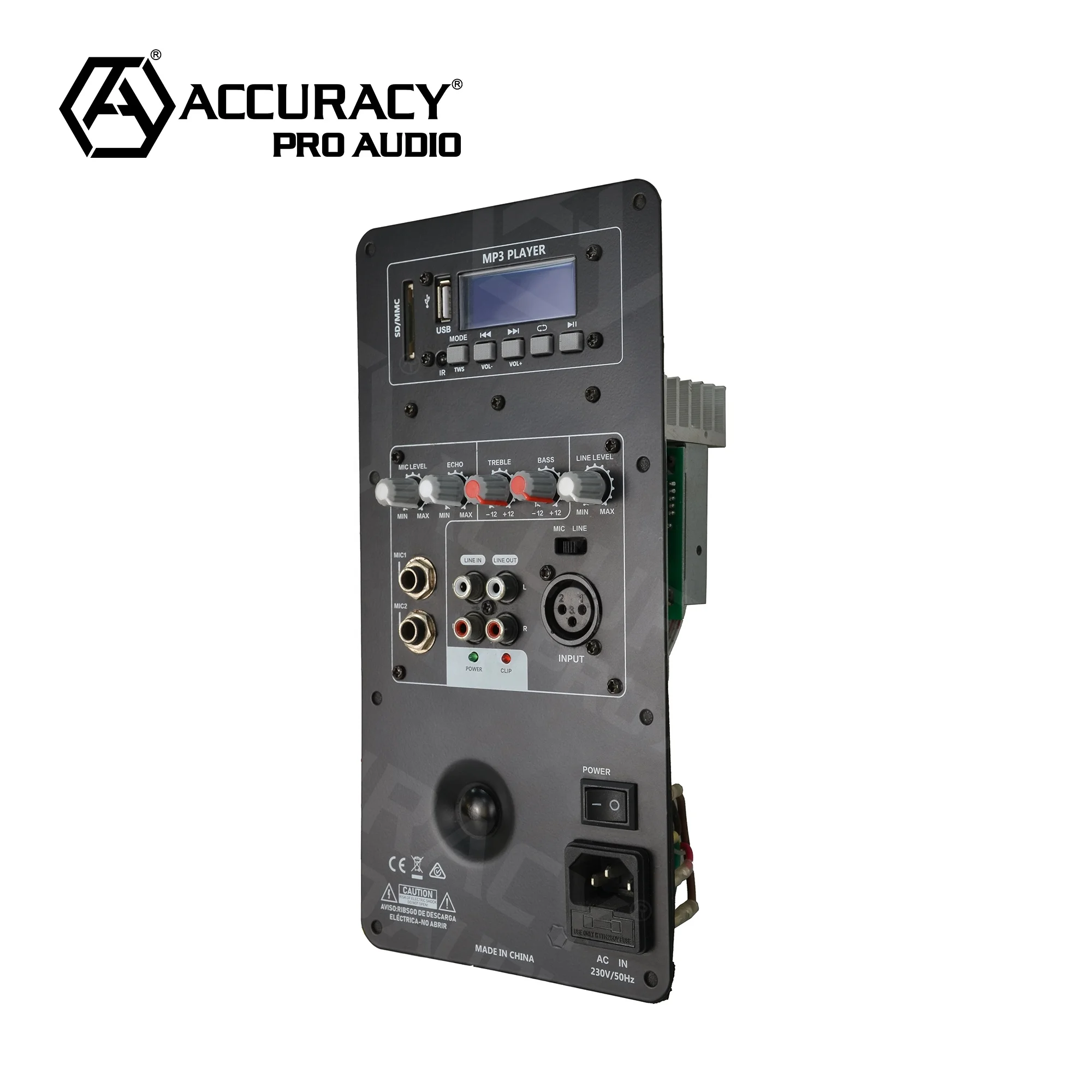 Accuracy Pro Audio10/12/15 Inch Class AB sound power Amplifier audio Module circuit board professional for Speaker