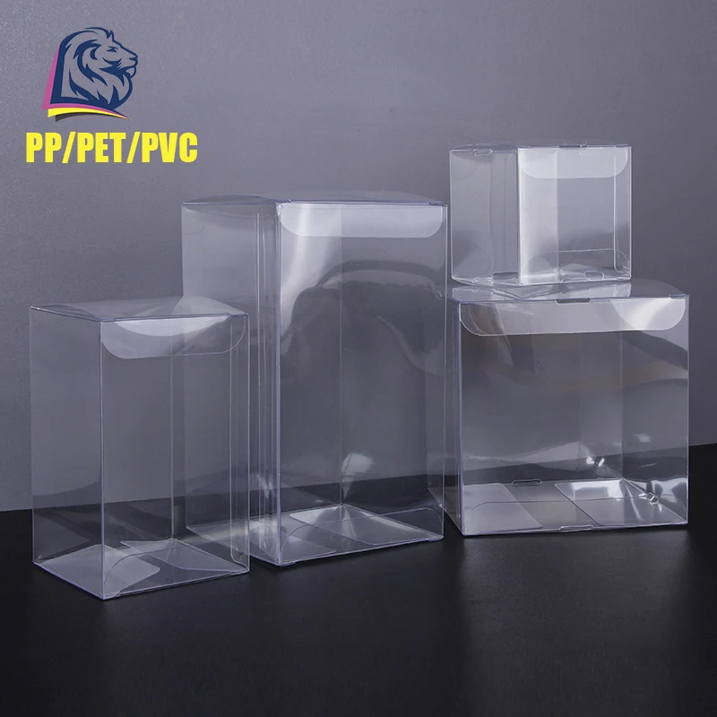 Zhenxiong Printing Custom Clear Plastic Box Transparent High Quality PET PP PVC Packaging for Cosmetics Plastic Boxes