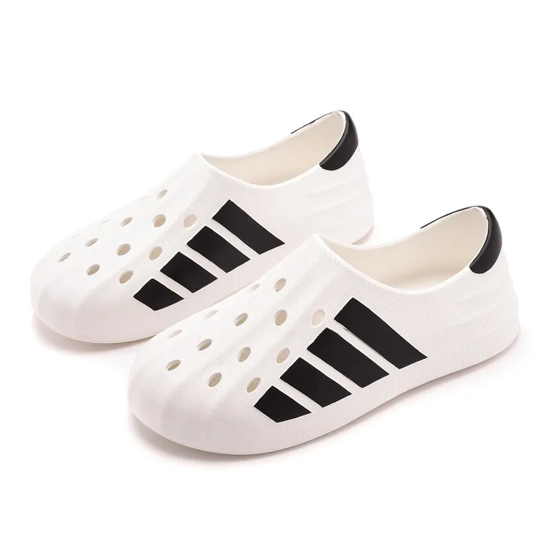 Four Bars 2023 fashion New Style Beach Eva Garden Shoes and Muller clogs Slide Foam Runners Men Women  children Garden shoes