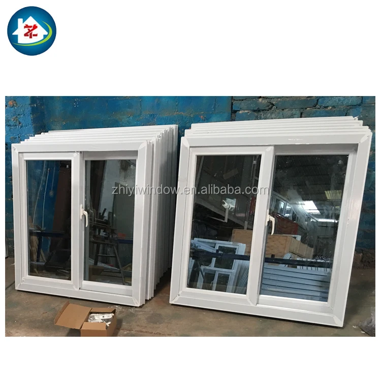 Commercial PVC Tinted Glass Sliding Window Home Hurricane Impact Slider Windows