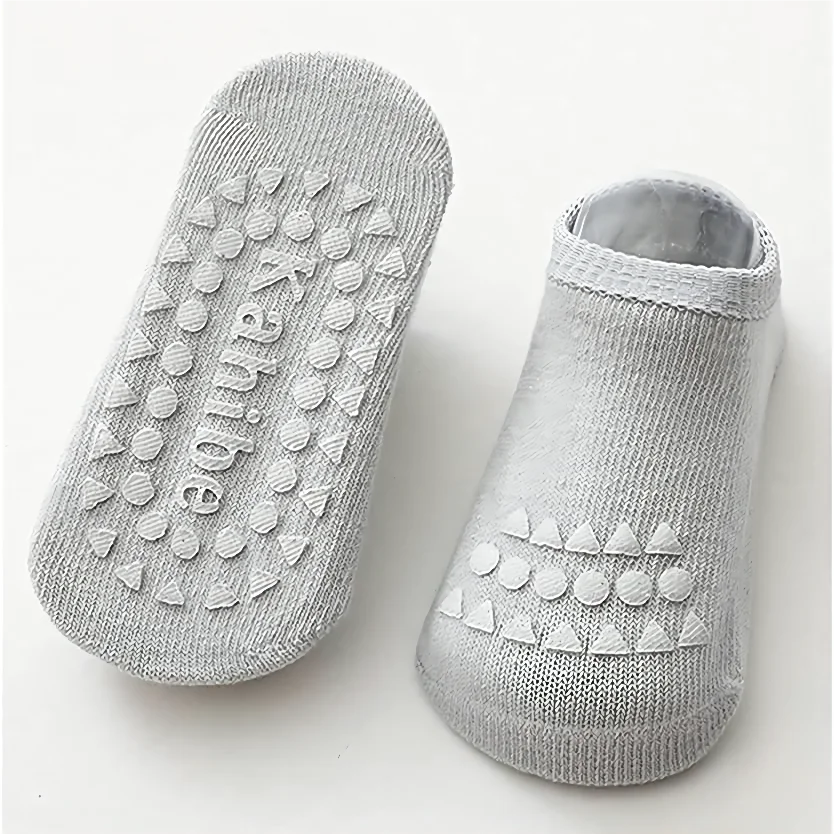 High Quality Newborn Baby Anti Slip Socks Set Knitted Baby Girl Socks With Grip