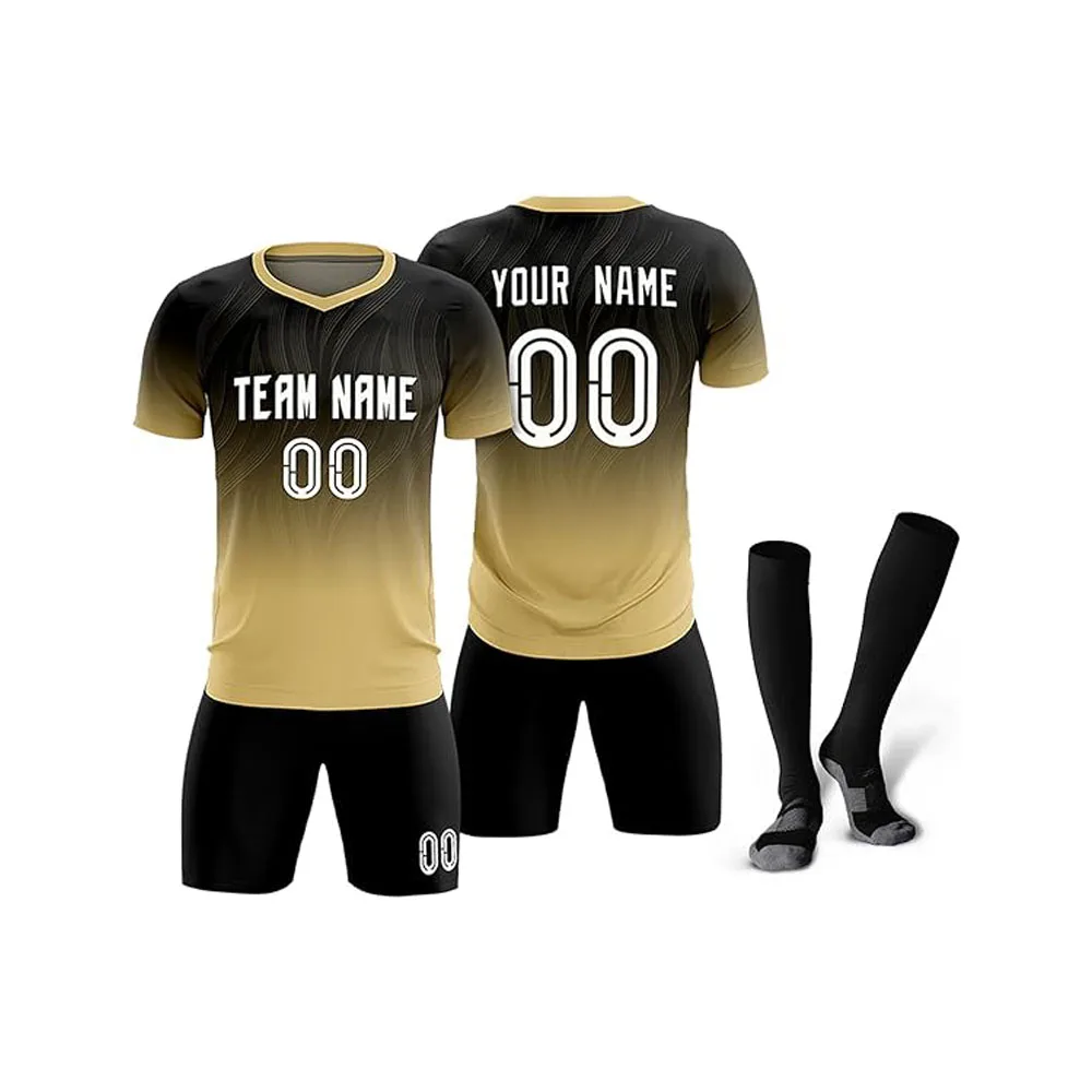 Customization Men Sublimation Team Training Sample Design College Football Wear Custom Training Sport Soccer Uniform